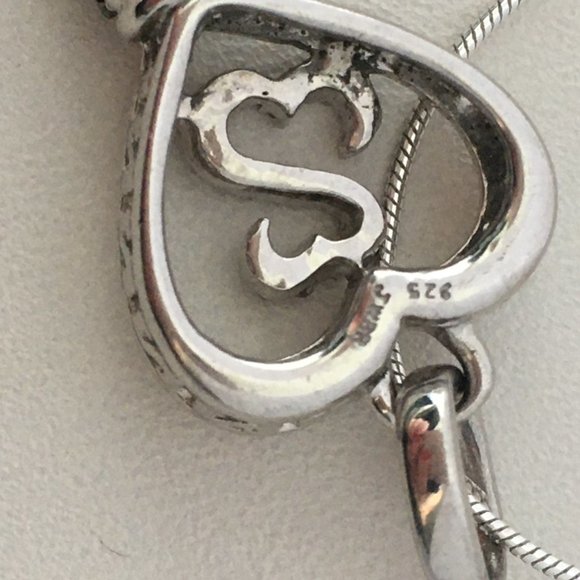 Jane Seymour Jewelry Black White Diamonds 925 Sterling Silver